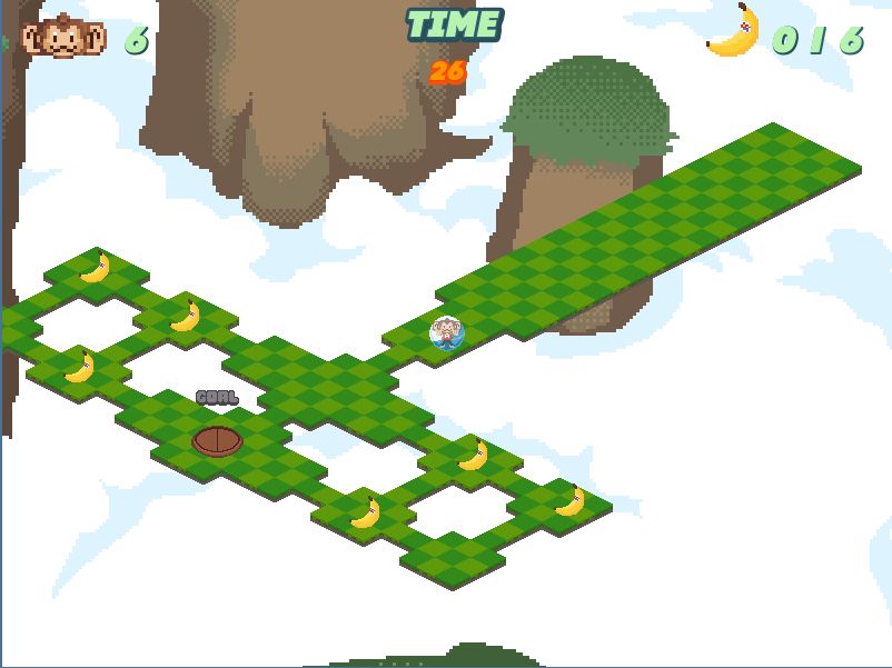 Screenshot 3 for SUPER MONKEY BALL DX NEO GEO DEMAKE