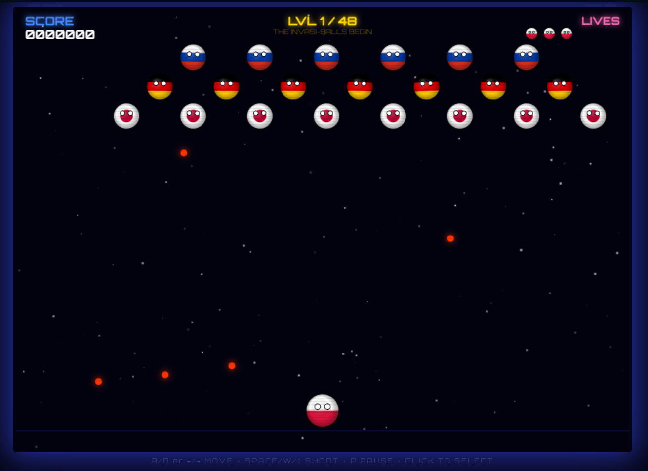 Screenshot 4 for Countryball Invaders