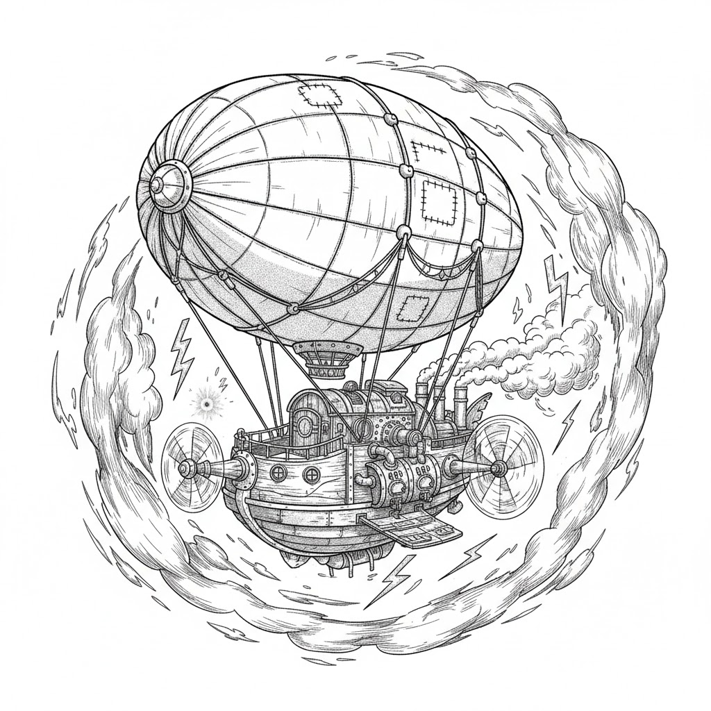 AETHER-CHART: The Cartographer’s Descent by Soul Art Toys