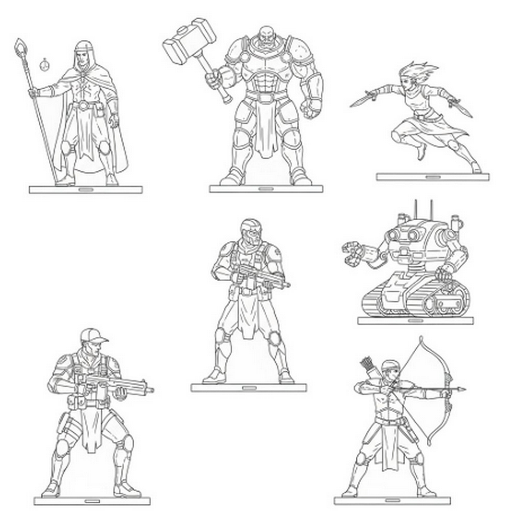 Screenshot 3 for CORE & COIN: The One-Page Skirmish