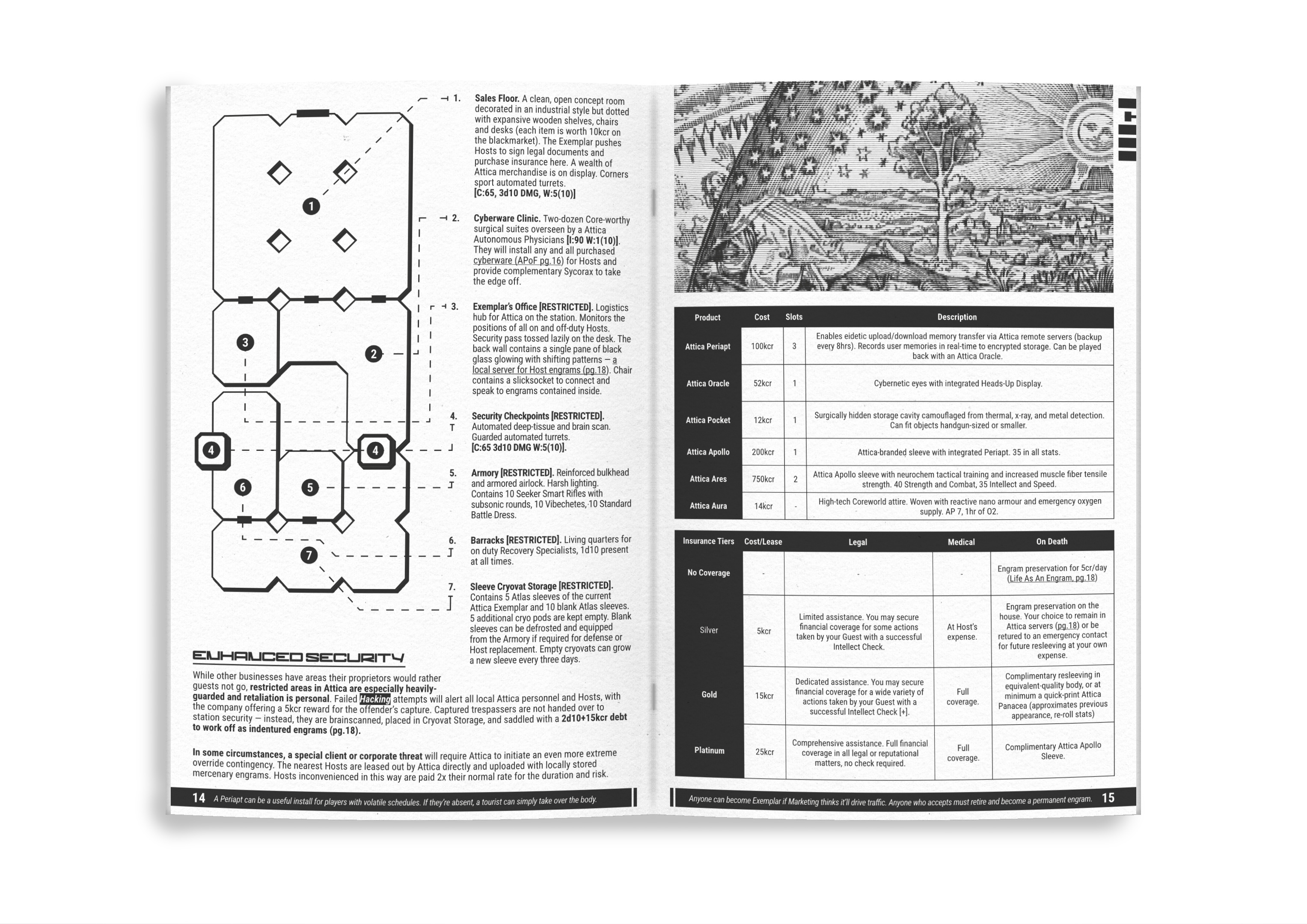 Screenshot 4 for Grim Merchants - A Suite of Vendors for Mothership RPG