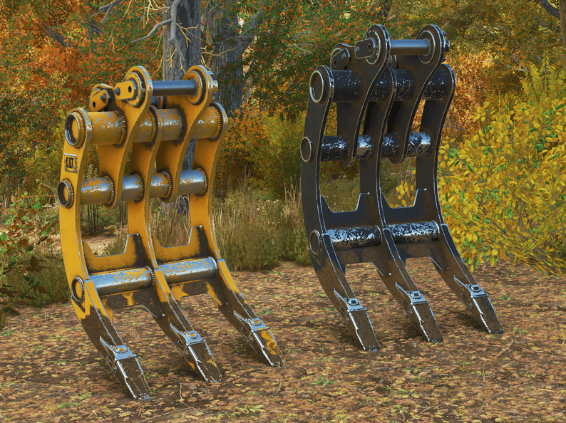 Fs25 Ford Rake FS25 Cat Rake Pack by PWR25