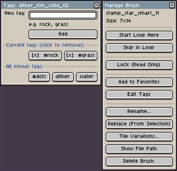 Screenshot 4 for Brush Manager Pro For Aseprite