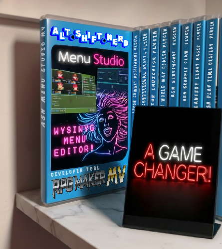 Menu Studio: Visual Menu Layout Editor for RPG Maker MV by ALT+SHIFT ...
