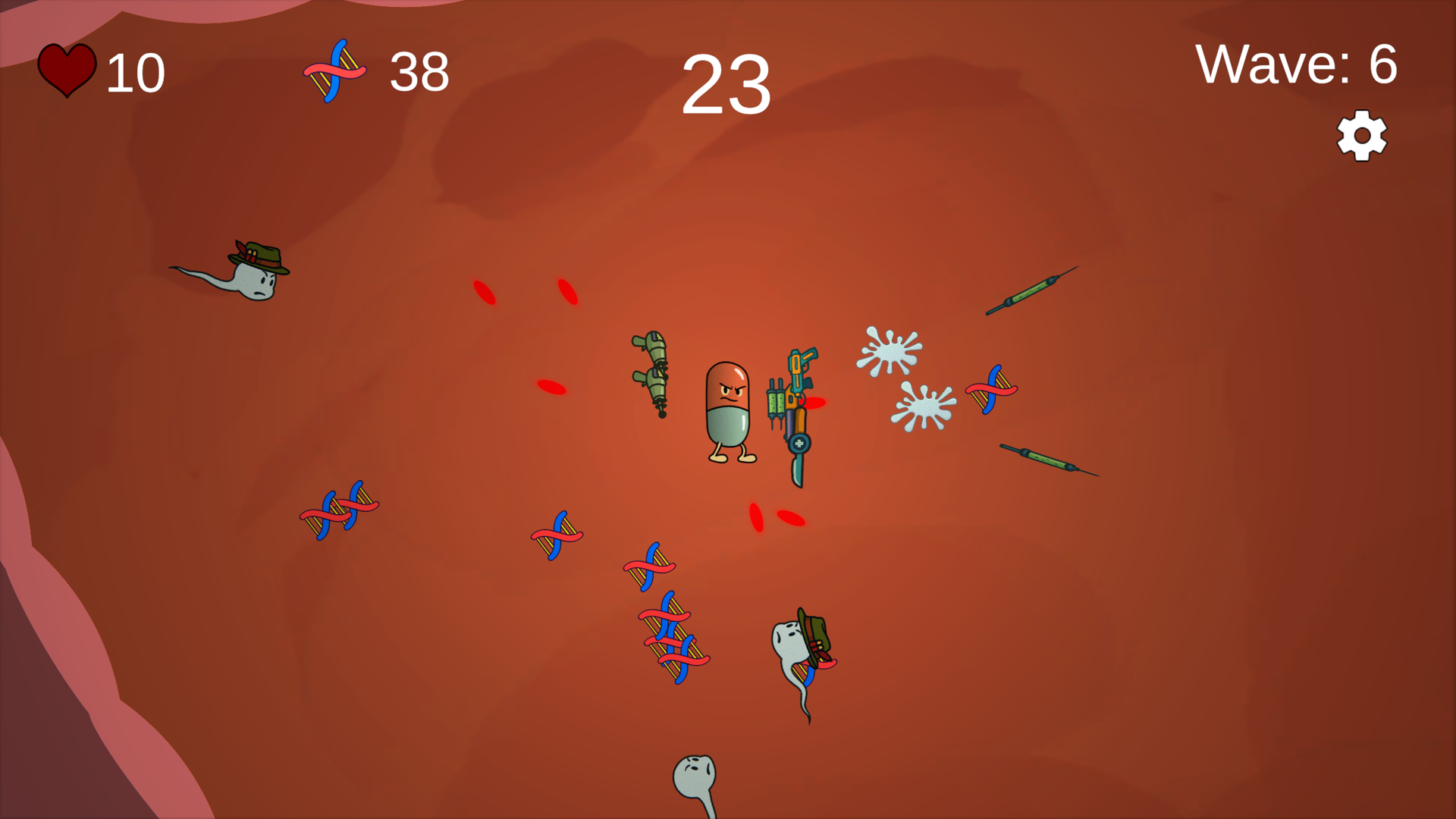 Screenshot 2 for Pill Defenders