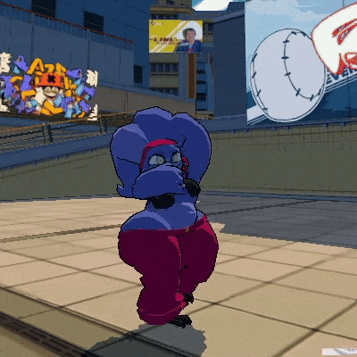 Screenshot 2 for Playable Tango for Bomb Rush Cyberfunk