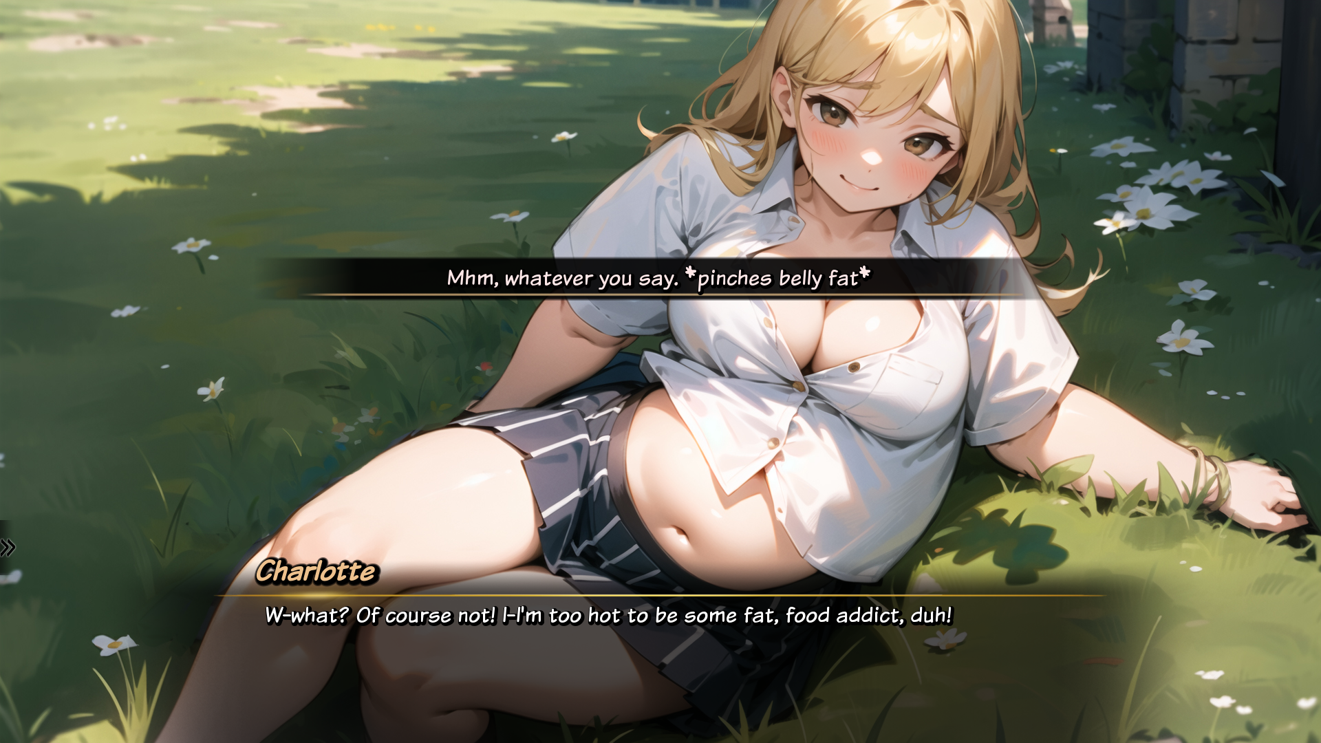 Screenshot 3 for FREE DEMO Expanding Universe: A Filling Journey - Weight Gain Game