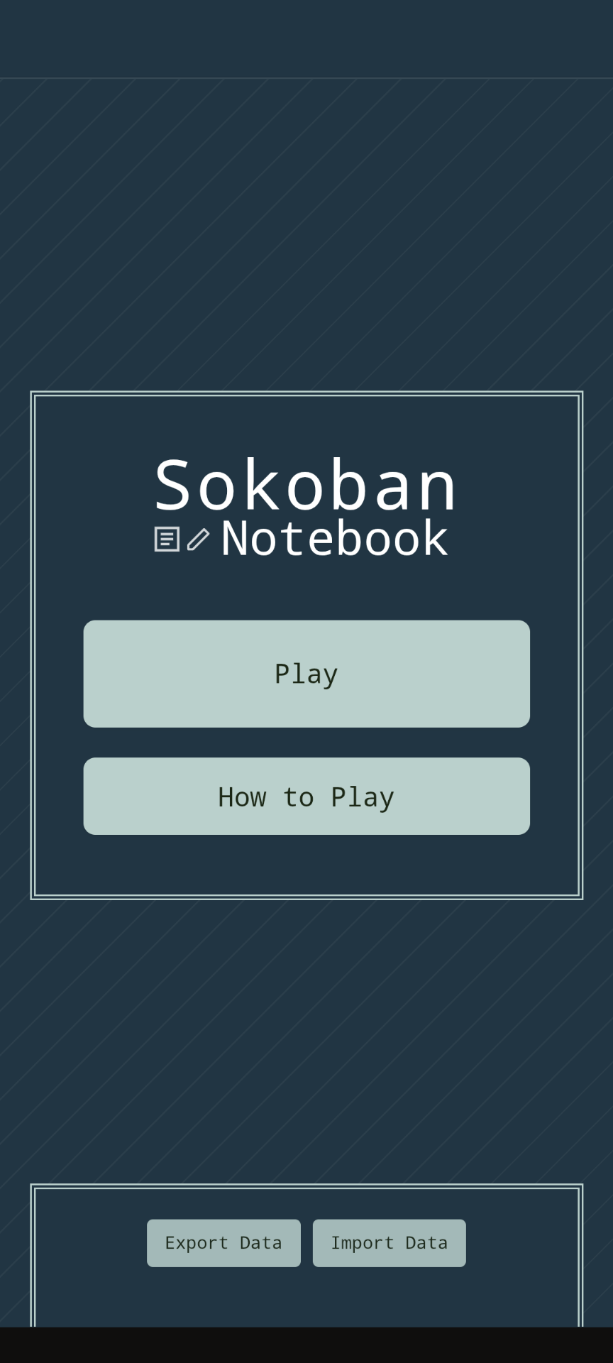 Screenshot 4 for Sokoban Notebook