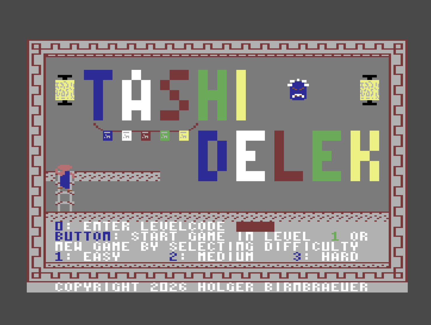 Screenshot 2 for Tashi Delek - Commodore 64