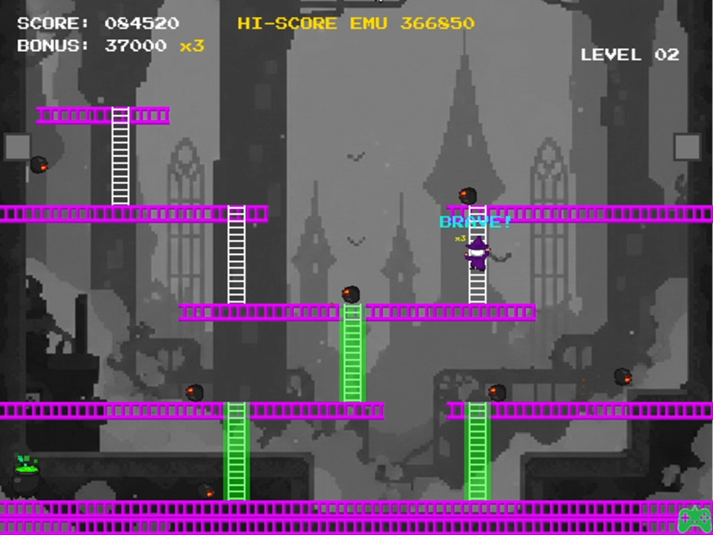 Scream Ladder Screenshot and video for demo v1.1 are now live. - Ladder Panic by ...