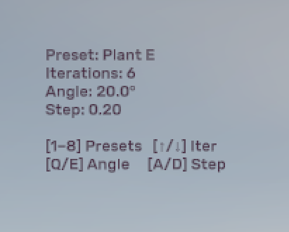 Interactive L-System Visualiser by Henry-Agyemang