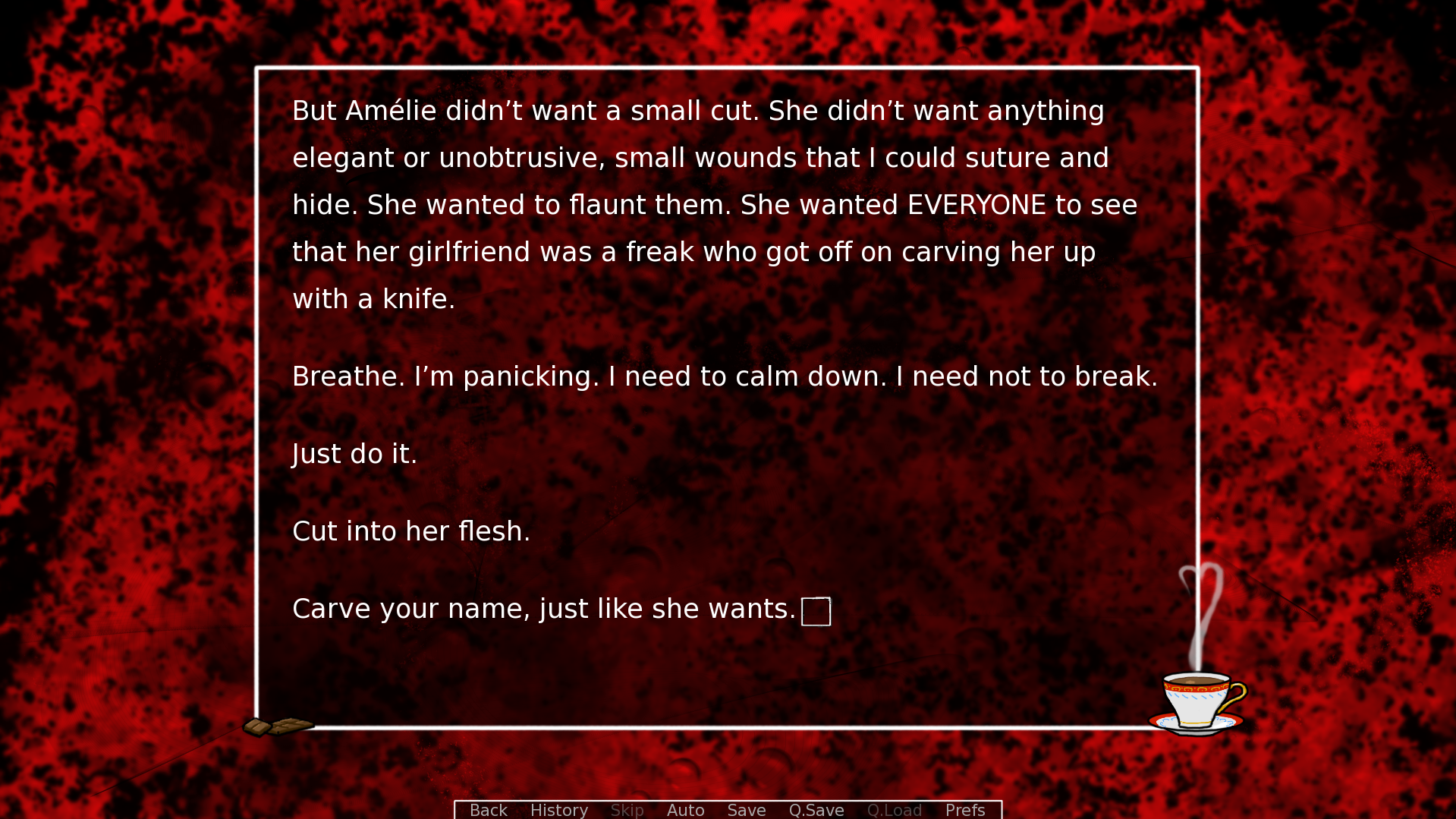 Screenshot 5 for Hot Cocoa, spoilt with blood