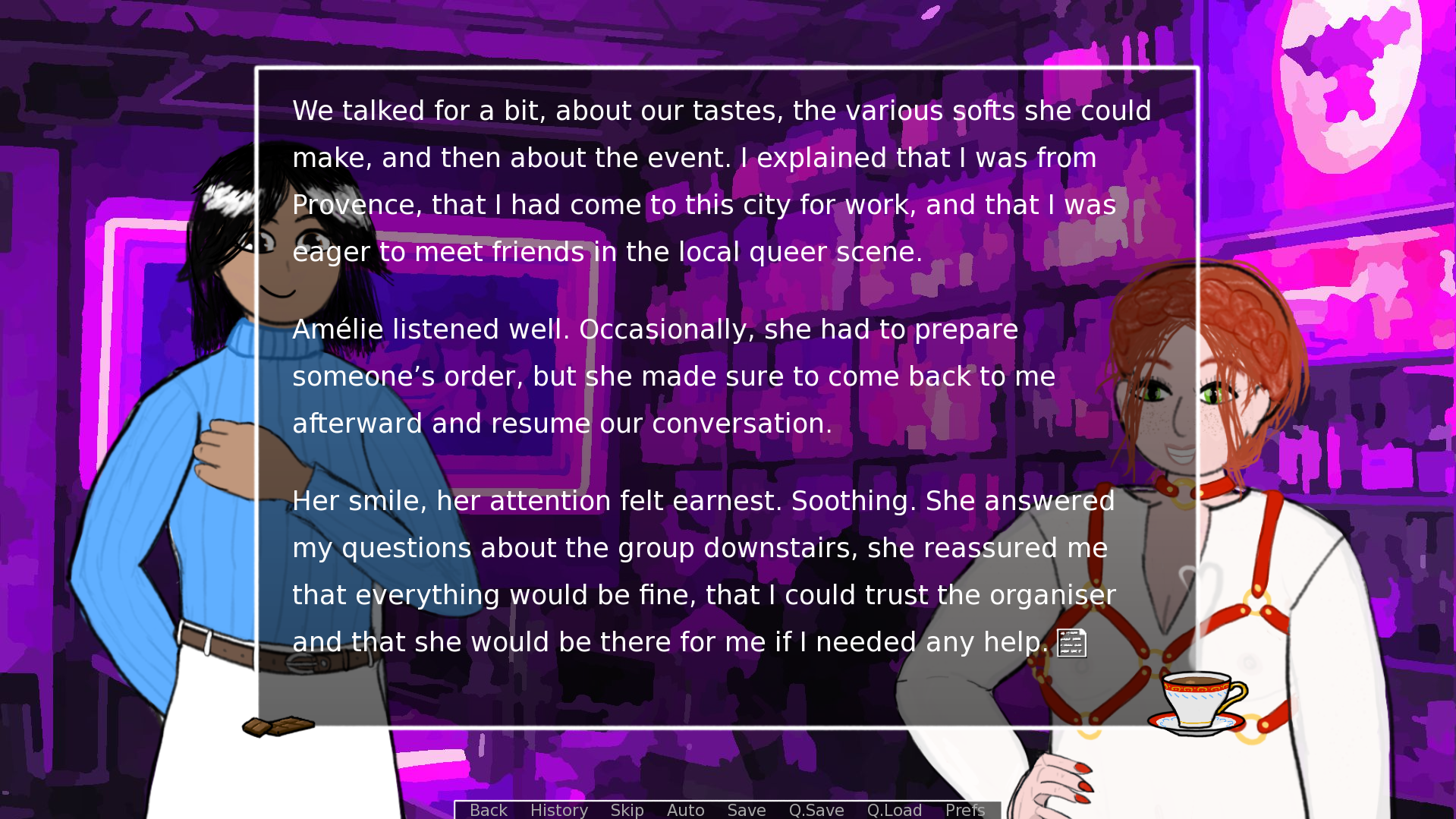 Screenshot 2 for Hot Cocoa, spoilt with blood