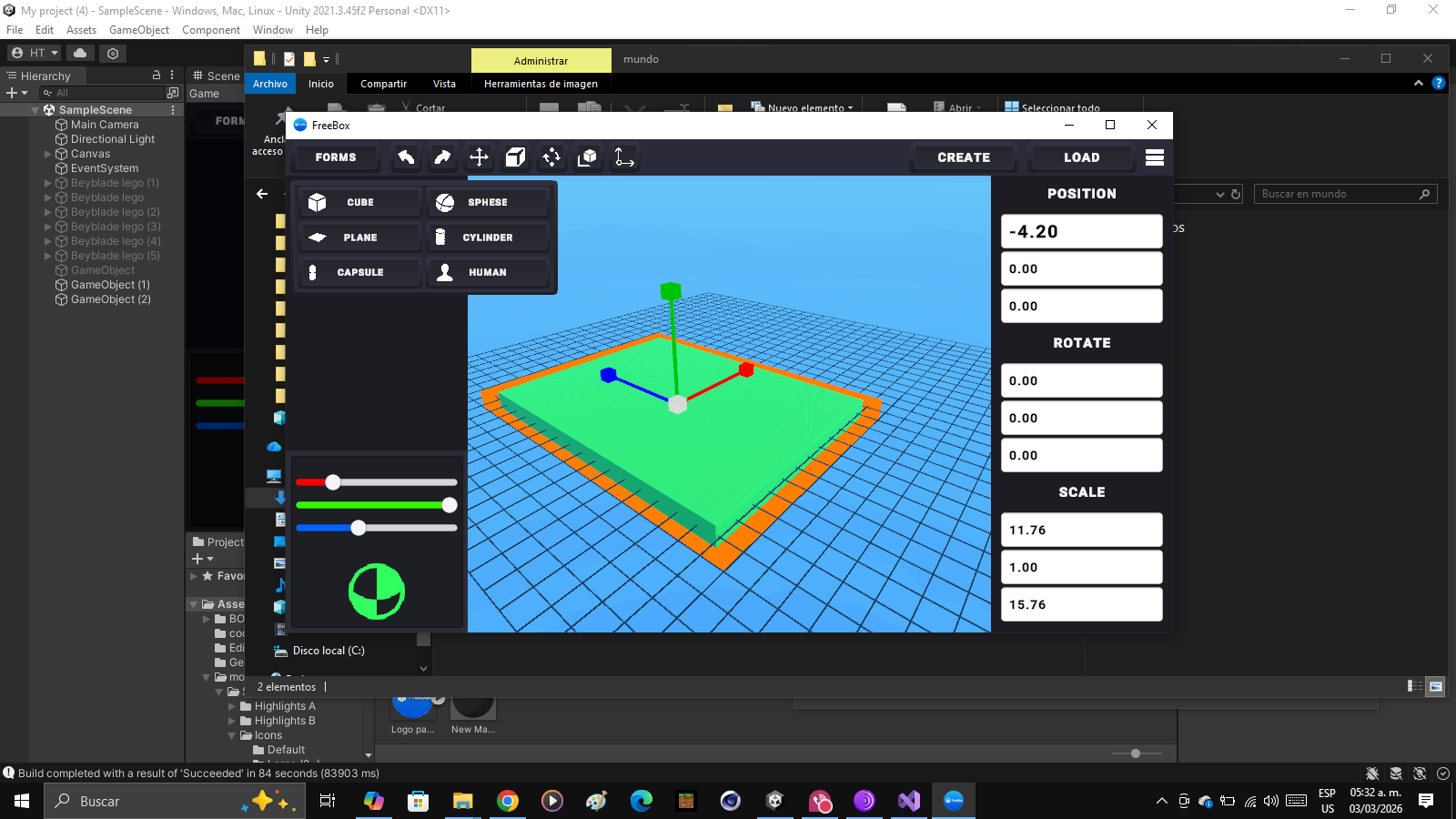 Screenshot 4 for FreeBox: Create Living Worlds