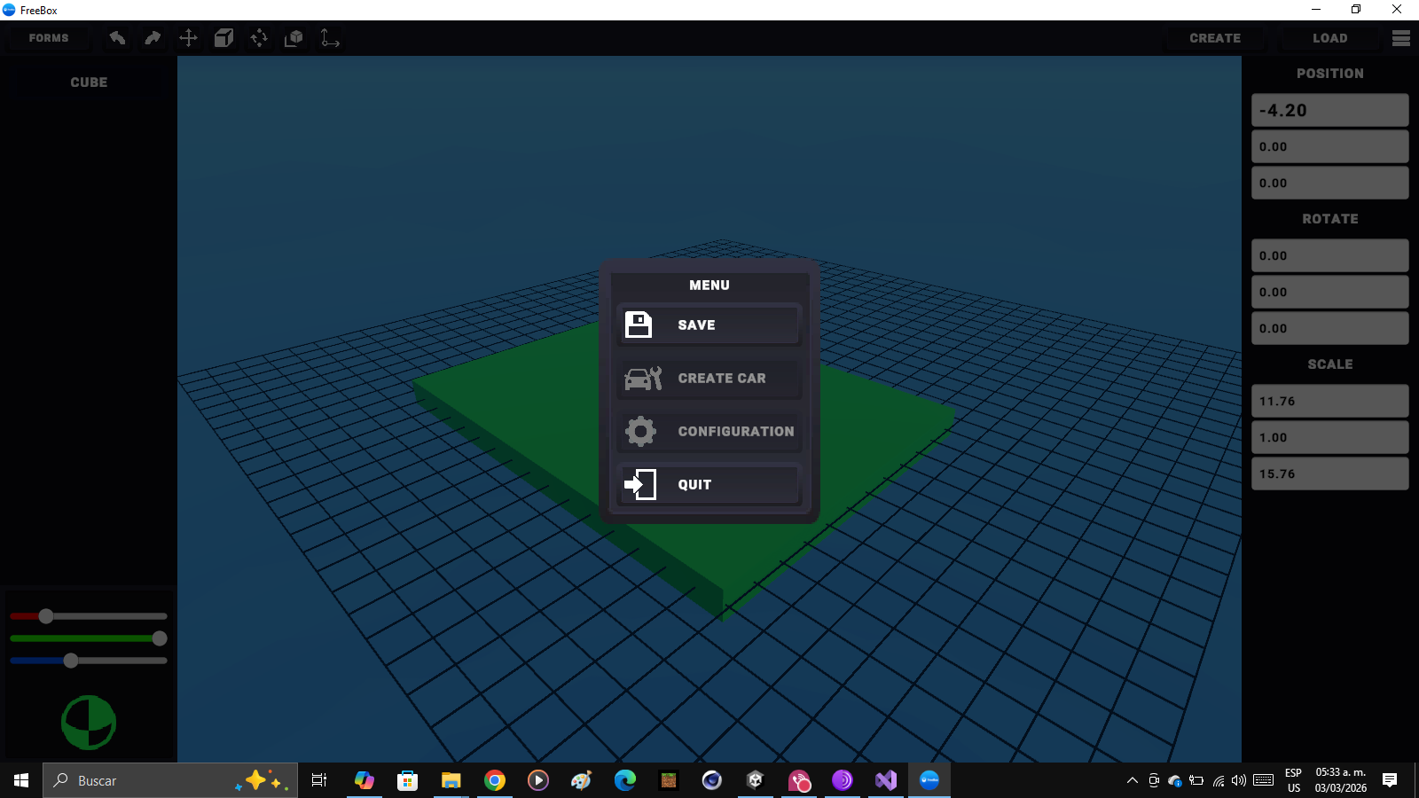 Screenshot 3 for FreeBox: Create Living Worlds