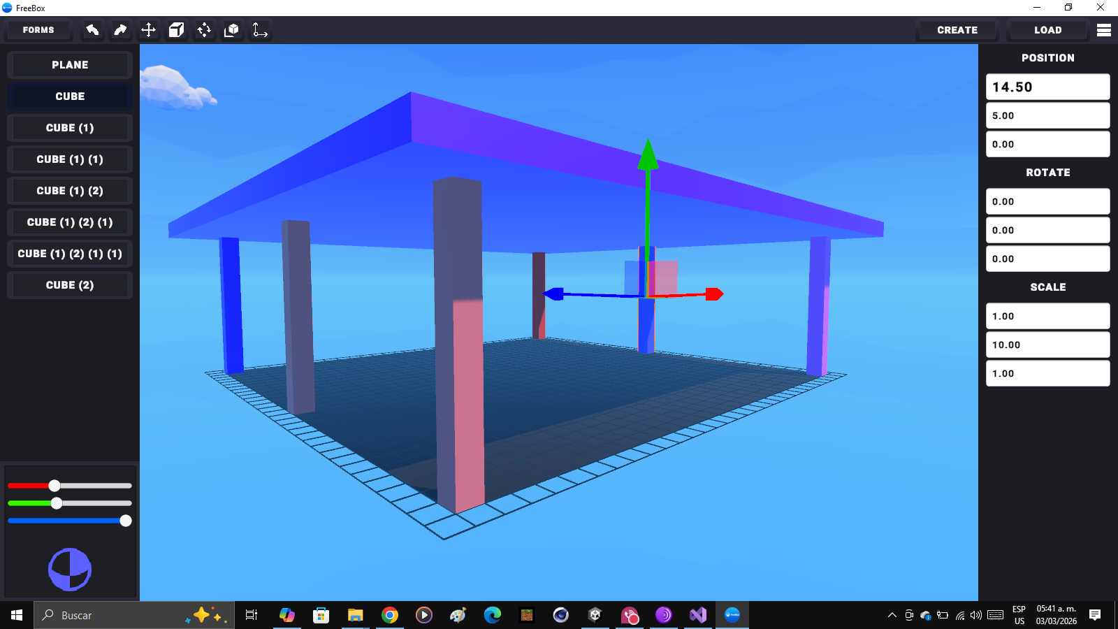 Screenshot 5 for FreeBox: Create Living Worlds