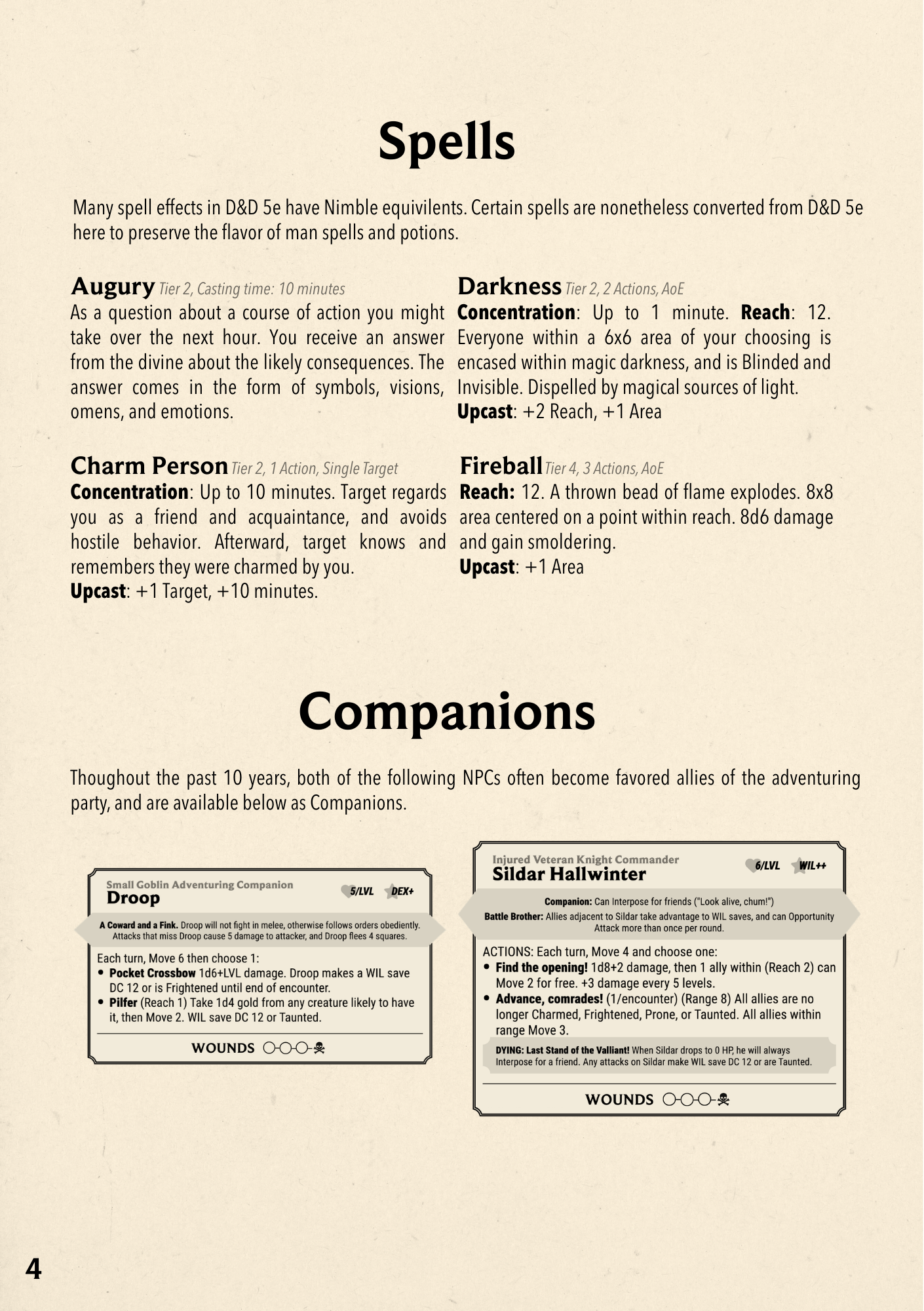 Screenshot 4 for Lost Mine of Phandelver, the Nimble conversion
