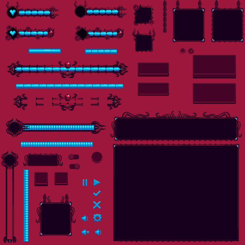 Health Bars and UI [Complete Pack] by Lone_Ghost