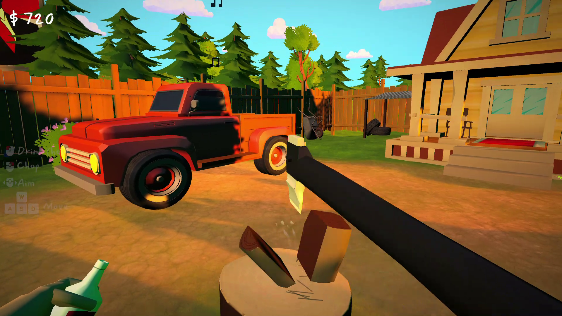 Screenshot 3 for Drunk Woodcutter