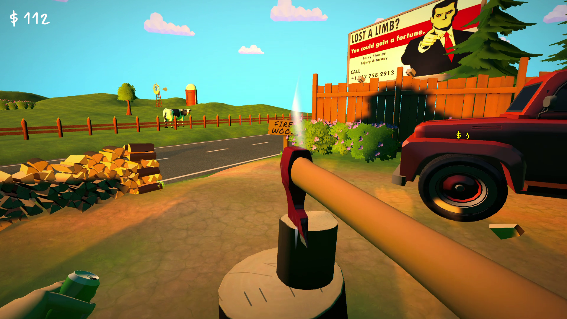 Screenshot 2 for Drunk Woodcutter