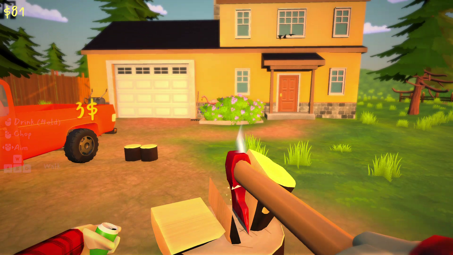 Screenshot 2 for Drunk Woodcutter DEMO