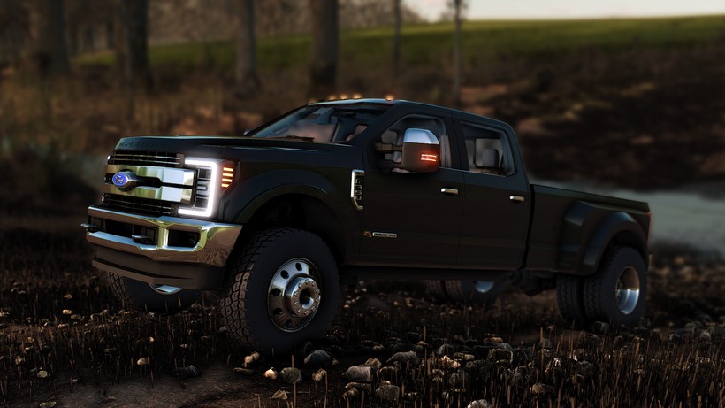 Screenshot 3 for FS25 2017 F350 KR DRW