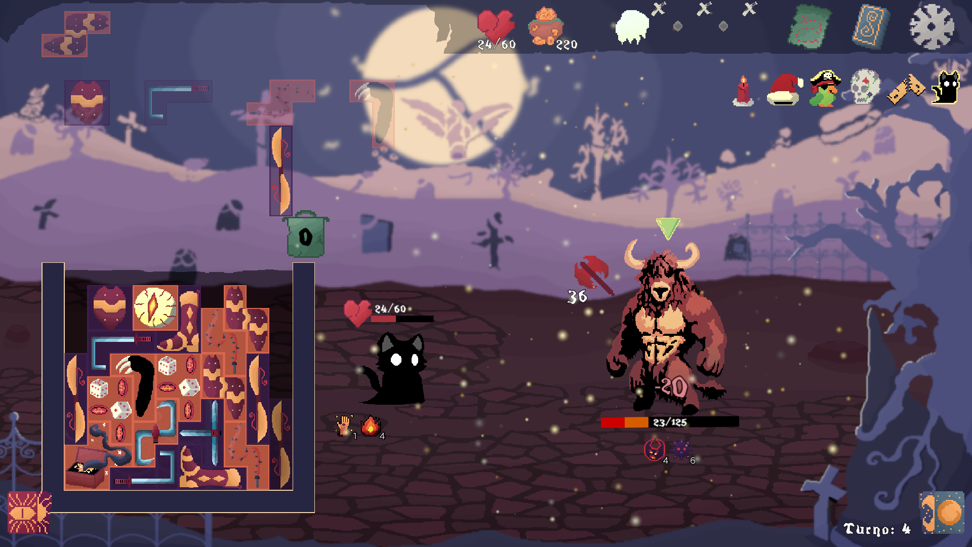 Screenshot 3 for Umbra Lumen - RogueLike Deckbuilder
