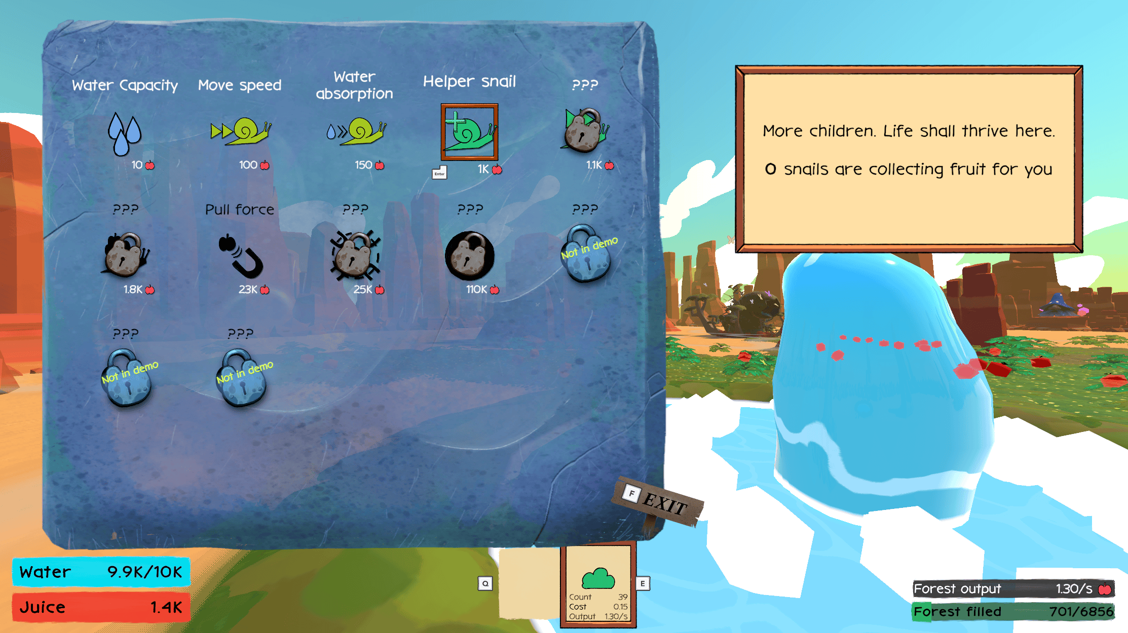 Screenshot 3 for Feed the Forest