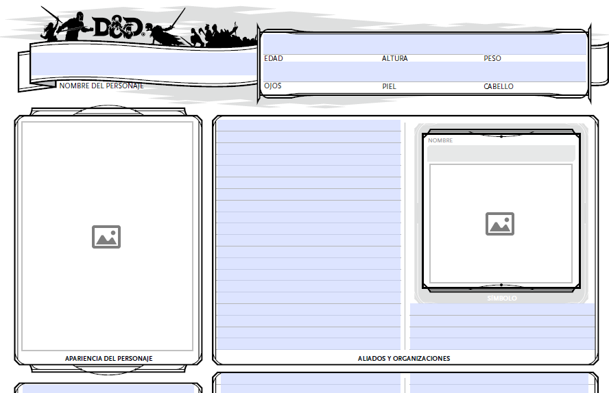 Screenshot 2 for Hoja de personaje editable para D&D 5e