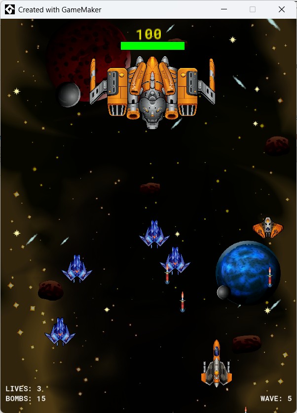 Screenshot 3 for Galag for Windows