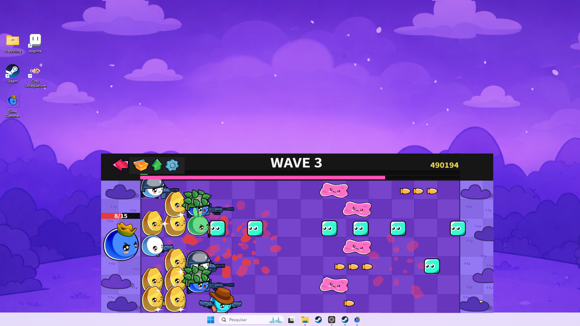Screenshot 3 for Slime Slammer