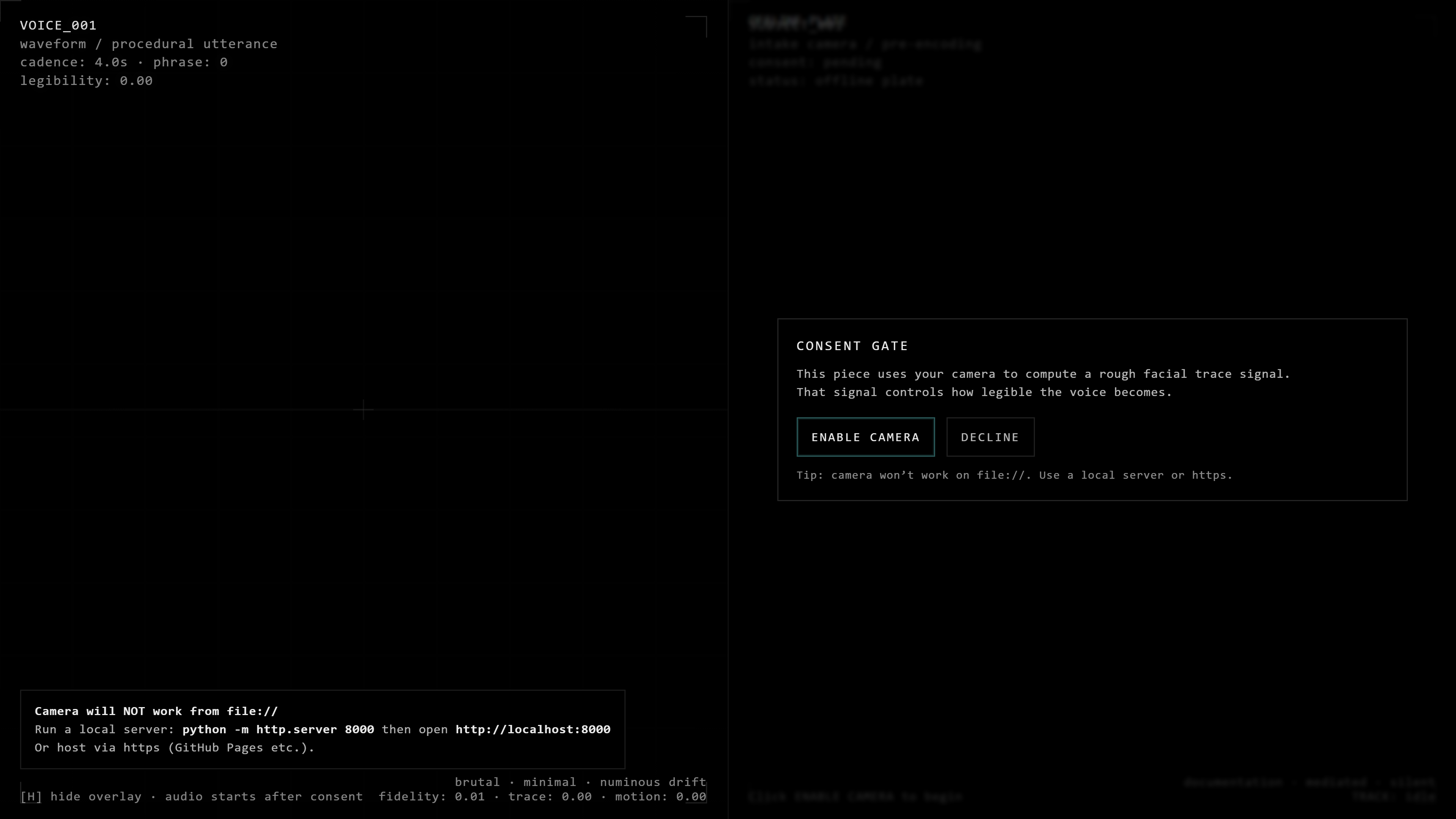 Screenshot 3 for OLU // DisclosureMachine