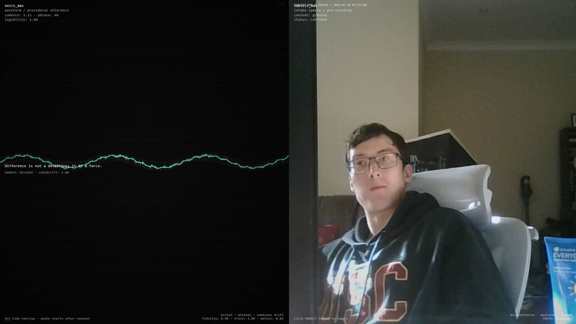 Screenshot 2 for OLU // DisclosureMachine