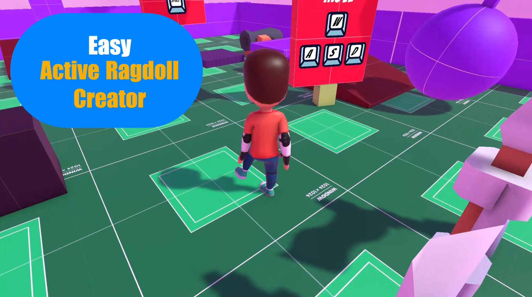 Easy Active Ragdoll Creator (PC DEMO) by GelzoGames