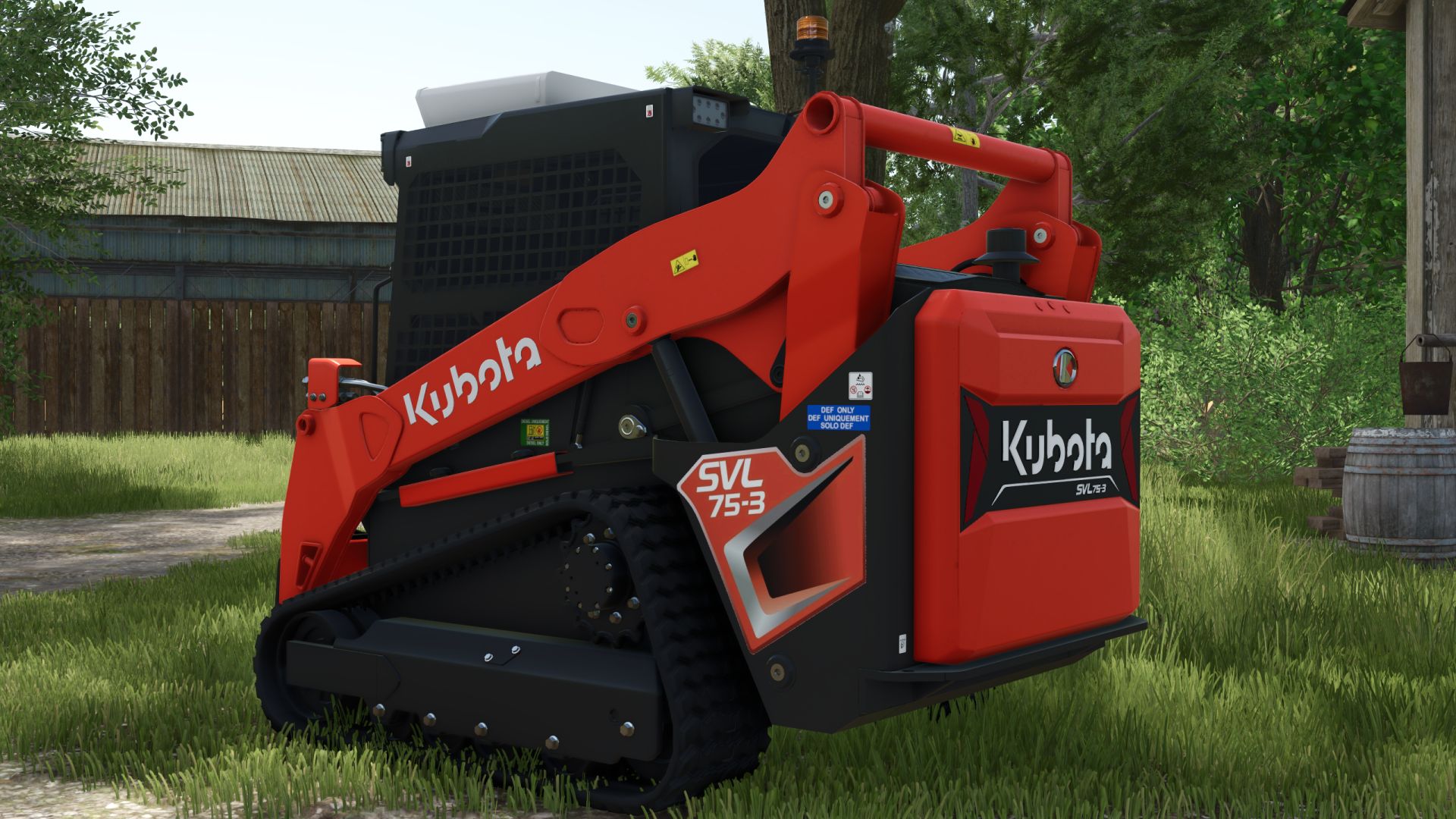 Screenshot 2 for FS25 Kubota SVL75-3