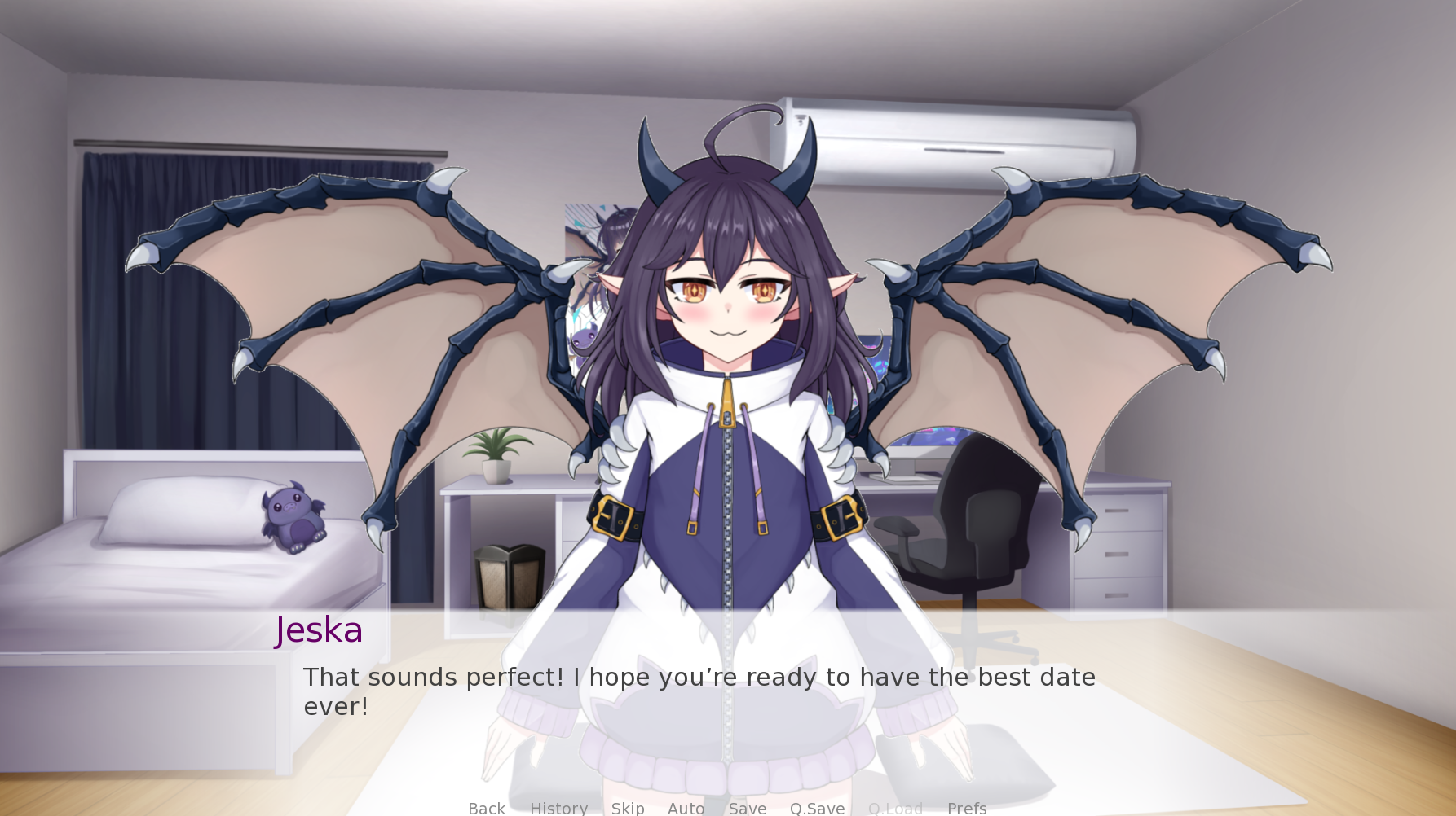 Screenshot 2 for offline valentine ❤︎ a date with a dragon