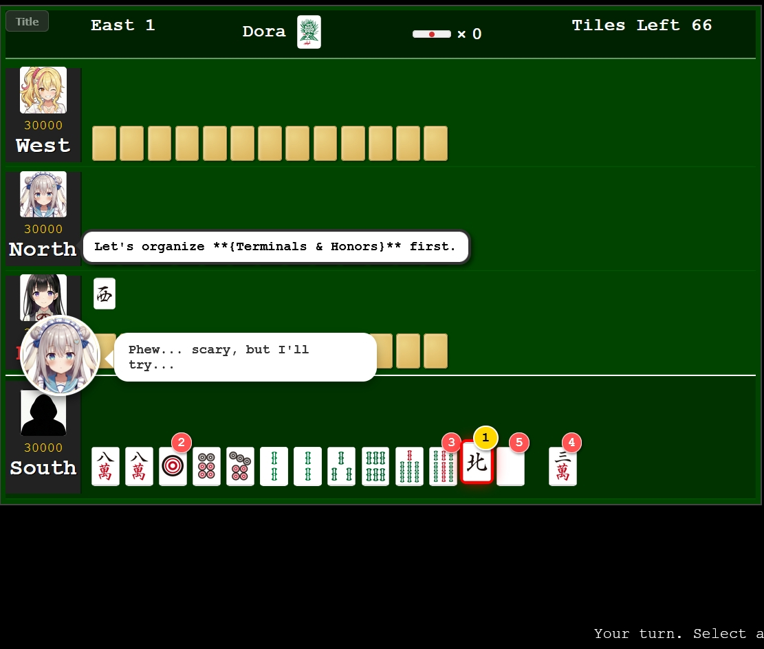 Screenshot 2 for Retro Riichi Mahjong v2.2.0