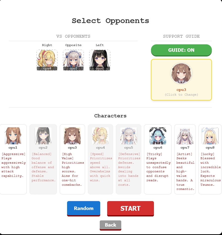 Screenshot 3 for Retro Riichi Mahjong v2.2.0