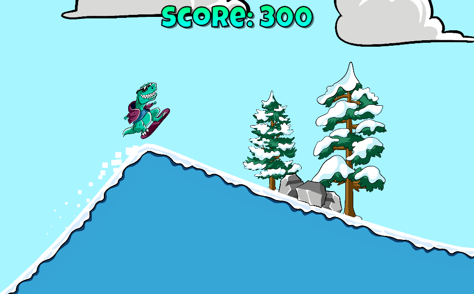 Snow Surfer by trevorstephenson