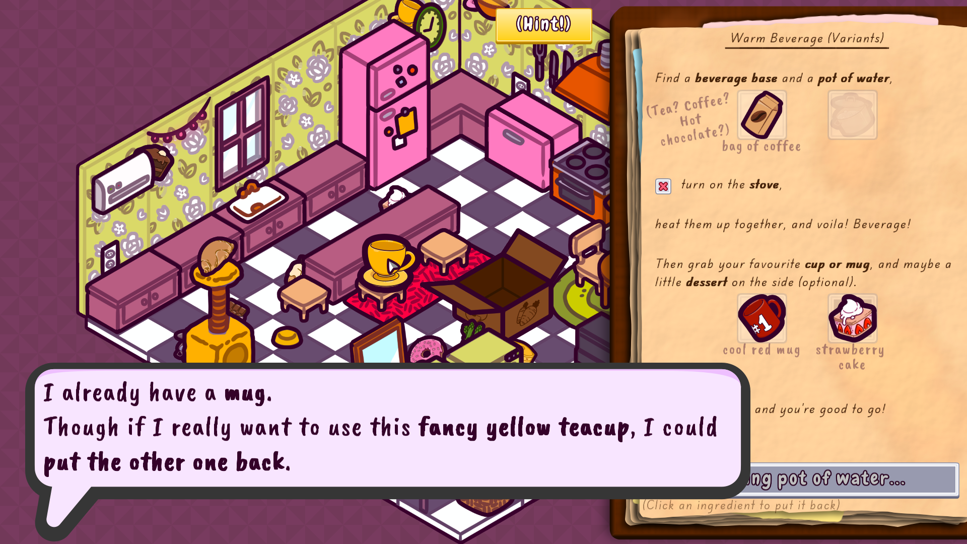 Screenshot 2 for Messy Recipe: A Hidden Objects Game