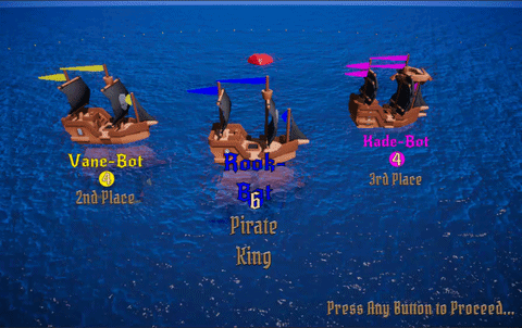 Screenshot 4 for Pirate Brawl - Solo & Multiplayer Ship Combat