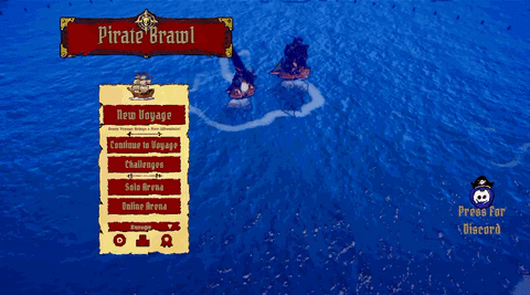 Screenshot 2 for Pirate Brawl - A Hand Drawn Rogue-Lite