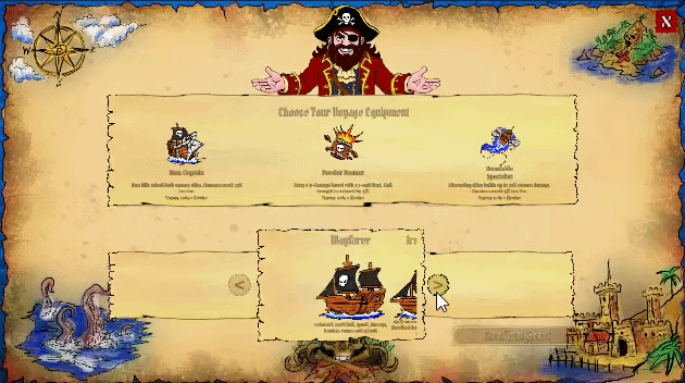 Screenshot 6 for Pirate Brawl - A Hand Drawn Rogue-Lite