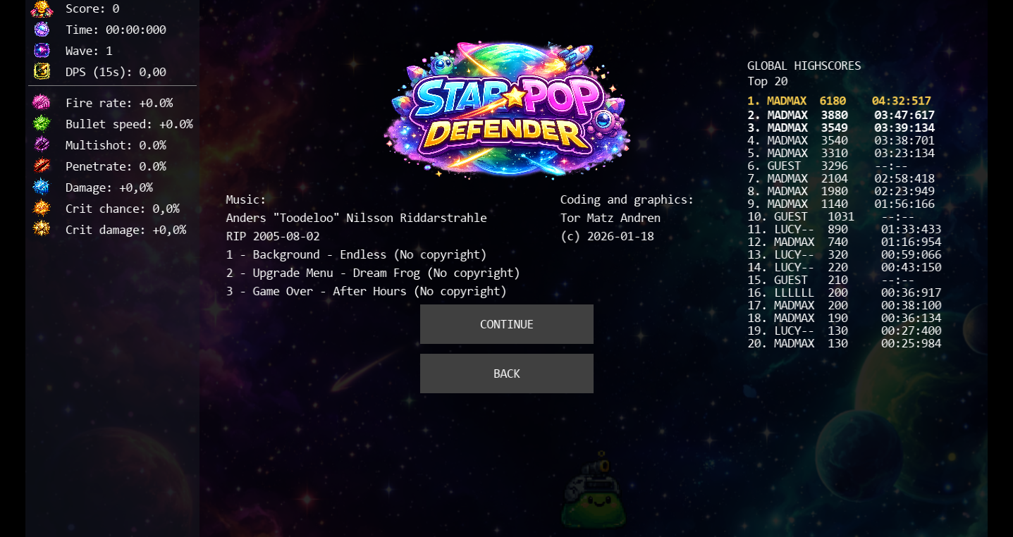 Screenshot 6 for Star Pop Defender