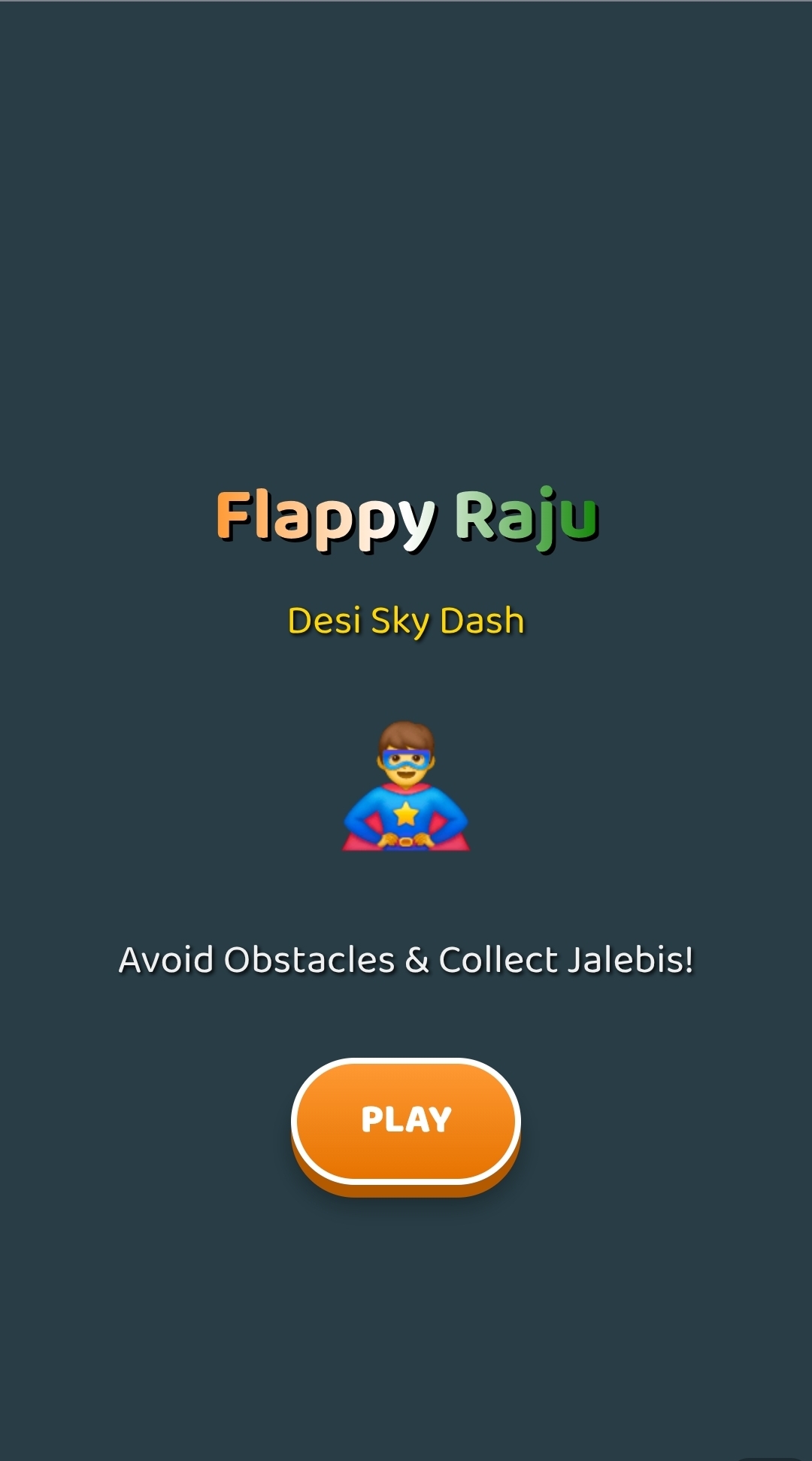 Screenshot 4 for Flappy Raju - Desi Sky Dash