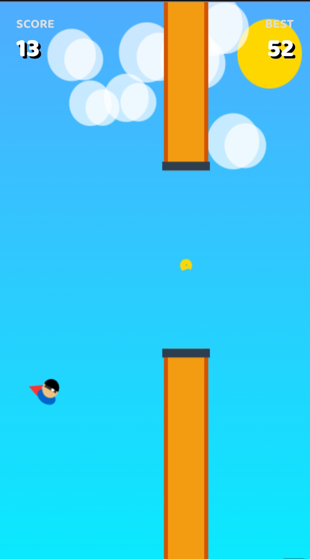 Screenshot 5 for Flappy Raju - Desi Sky Dash