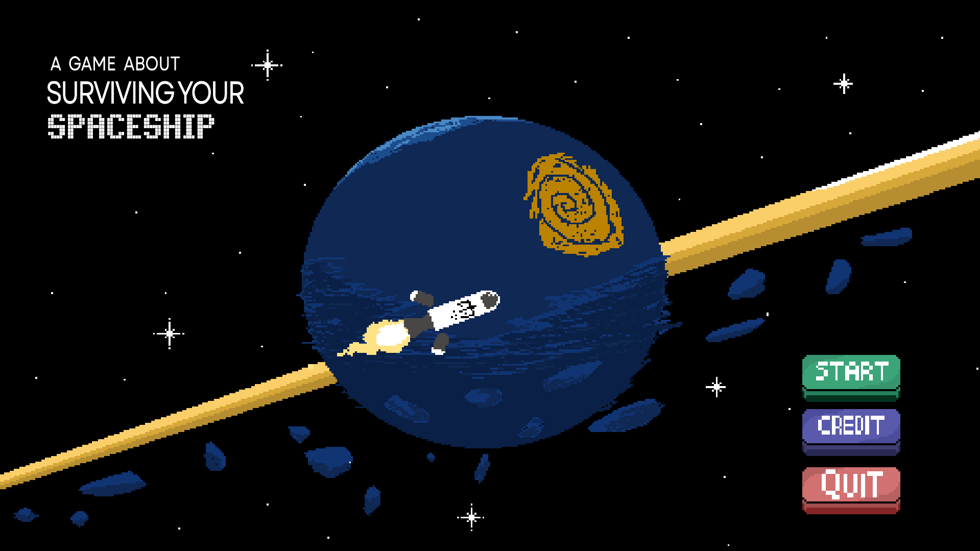 Screenshot 2 for A Game About Surviving Your Spaceship