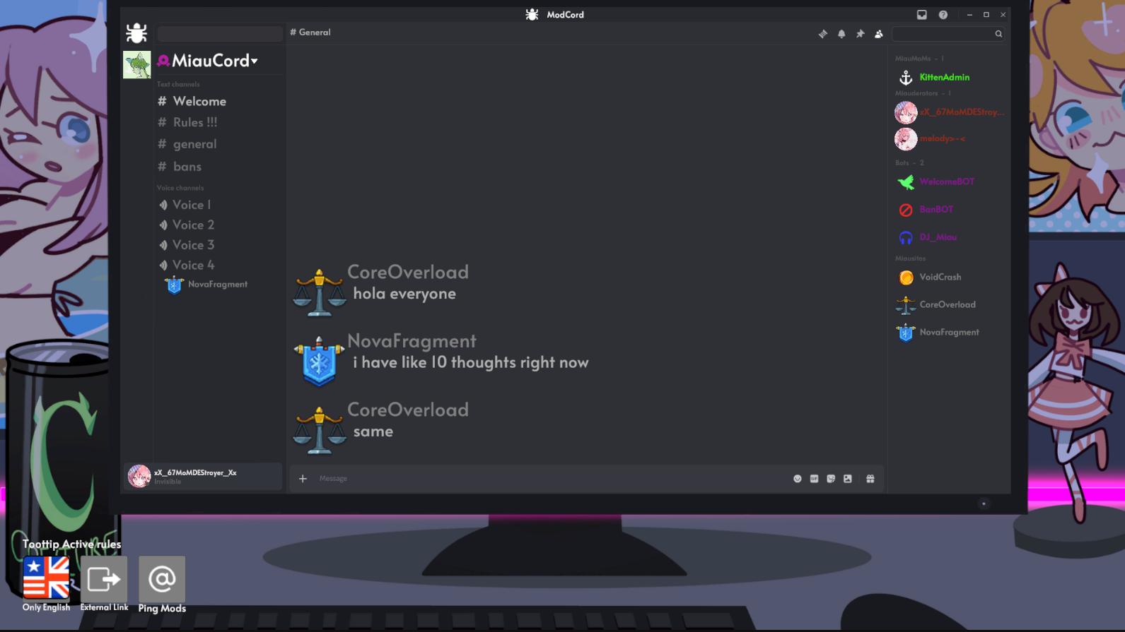Screenshot 2 for ModCord