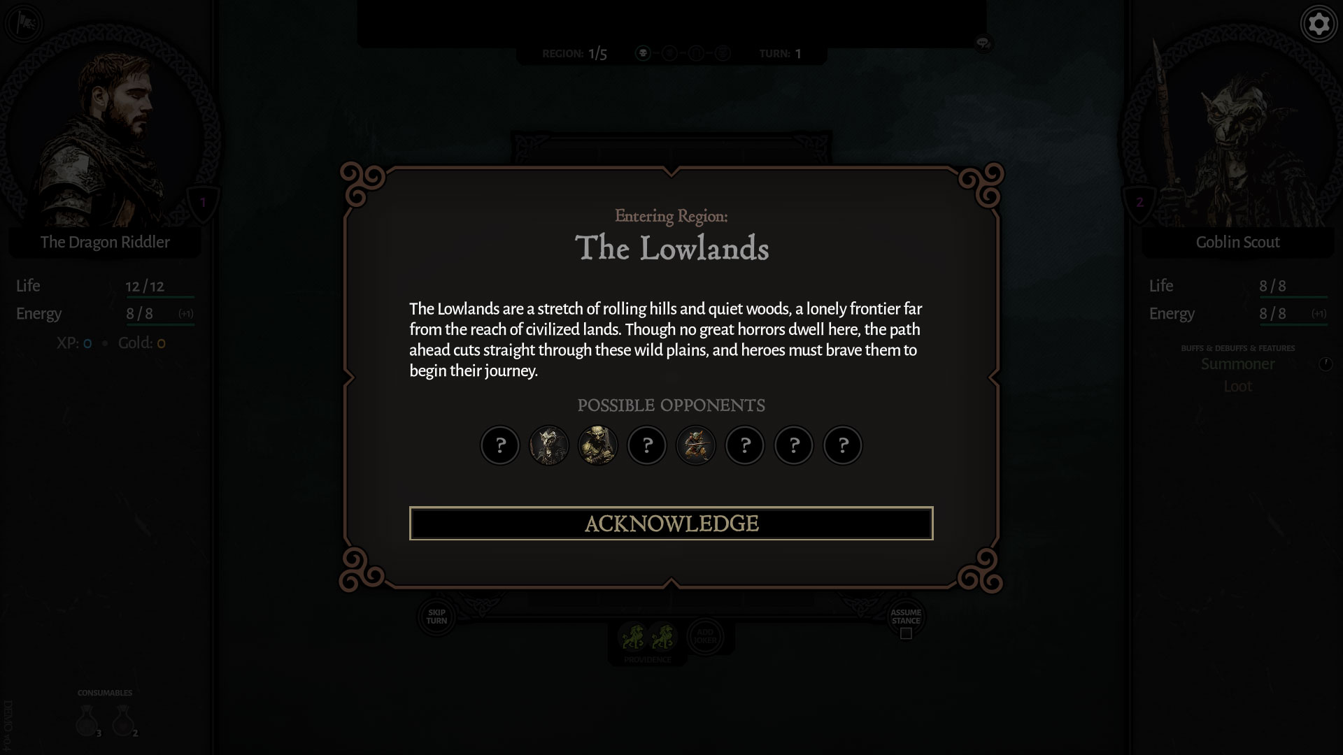 Screenshot 3 for Dragon Riddler Demo