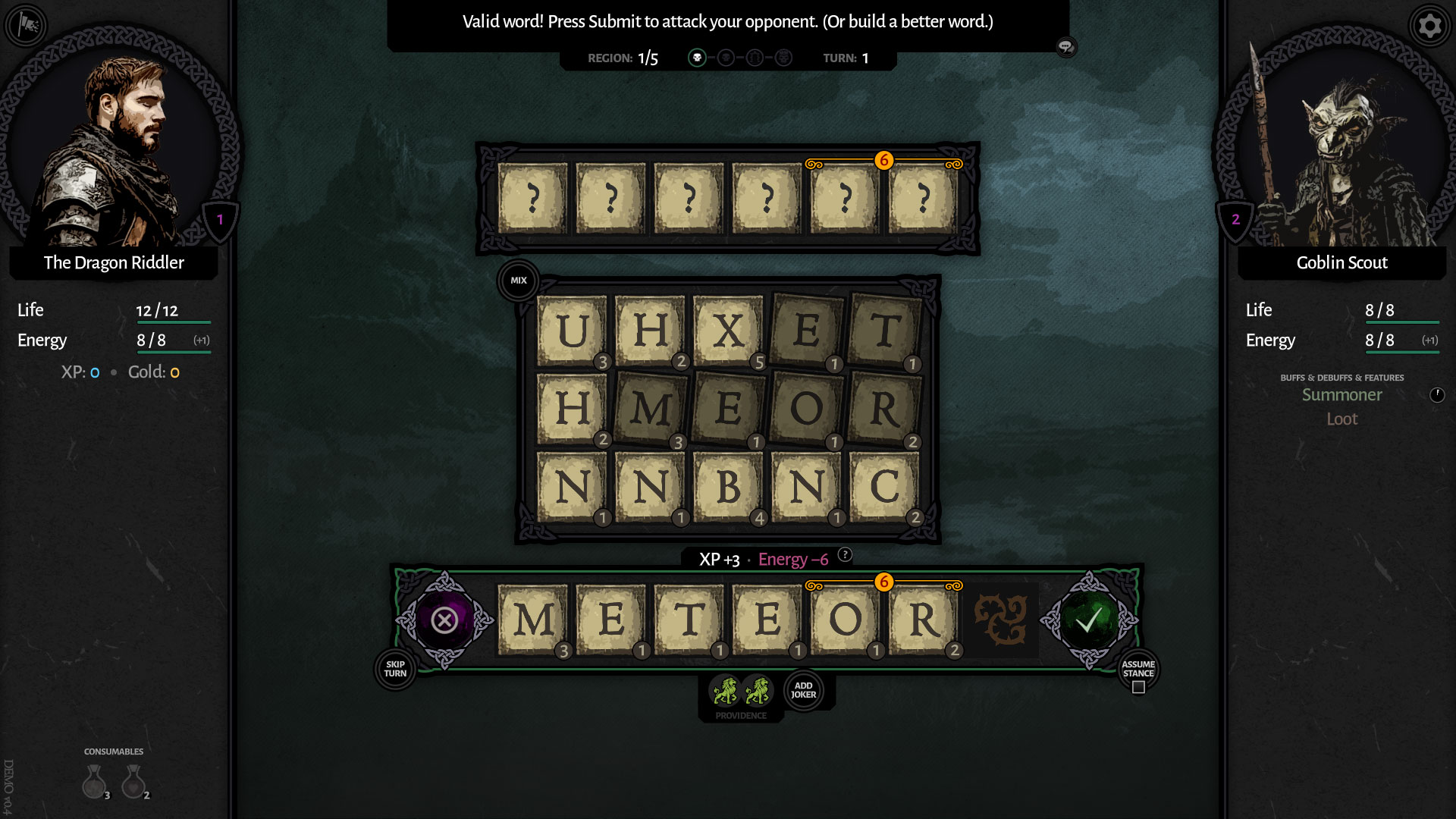 Screenshot 2 for Dragon Riddler Demo
